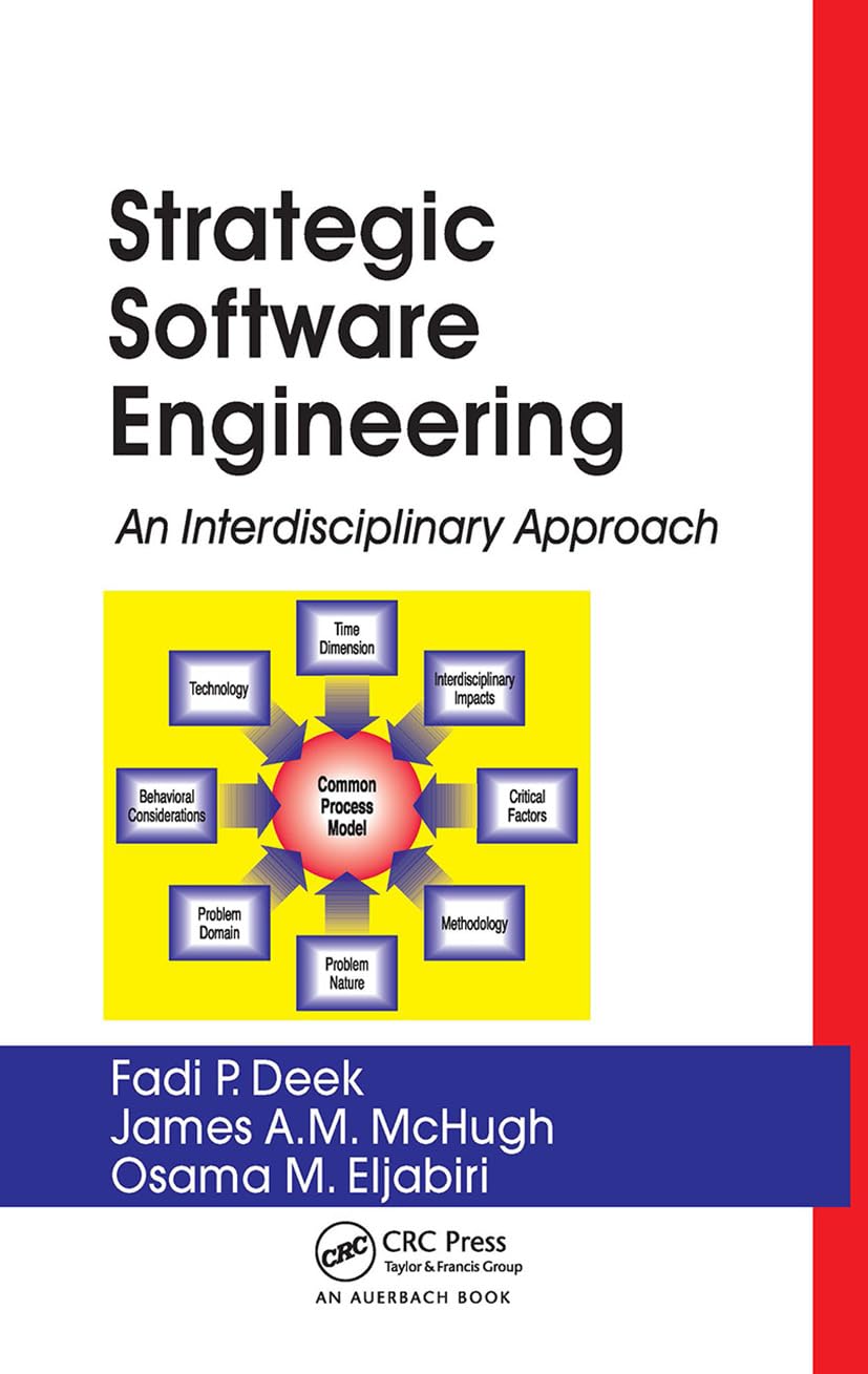Strategic Software Engineering: An Interdisciplinary Approach Computer Science