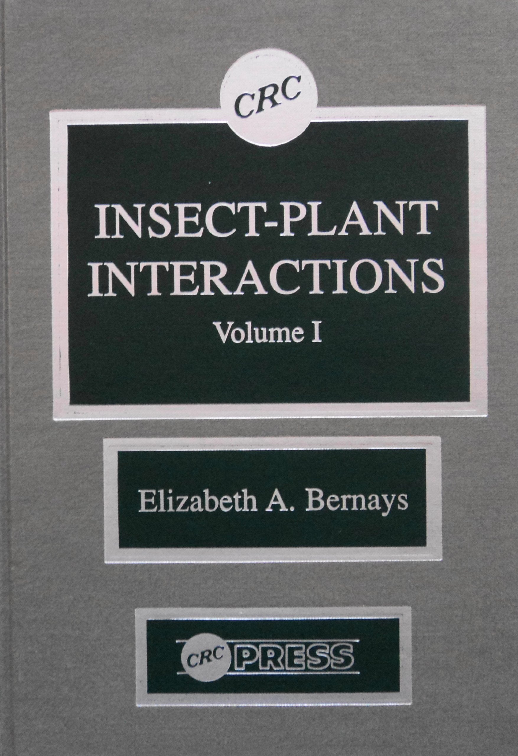 Insect-Plant Interactions (FOCUS ON INSECT-PLANT INTERACTIONS) Natural Sciences