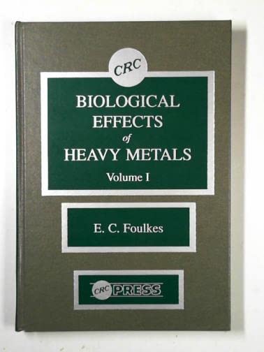 Biological Effects of Heavy Metals: Volume I Medicine