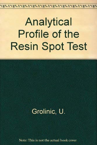 Analytical Profile of the Resin Spot Test Natural Sciences