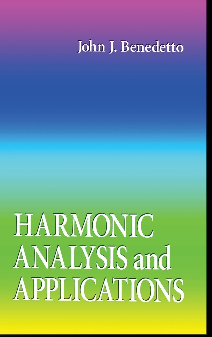 Product Image: Harmonic Analysis and Applications