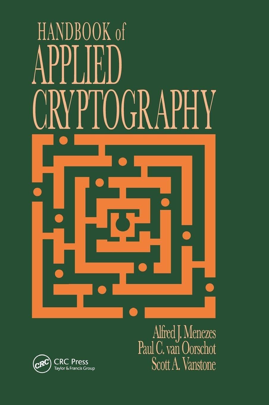 Handbook of Applied Cryptography Computer Science