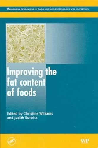 Improving the Fat Content of Foods book
