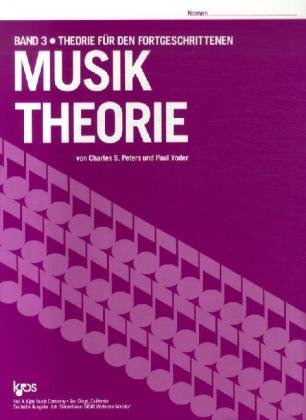 Musiktheorie.Bd.3: Theorie für den Fortgeschrittenen Sheet Music