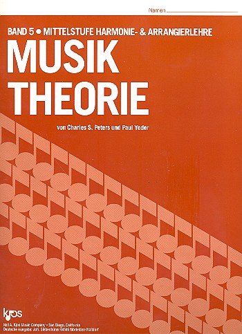 Siebenhüner Musik Theorie Band 5 - Harmonie- & Arrangierlehre Sheet Music