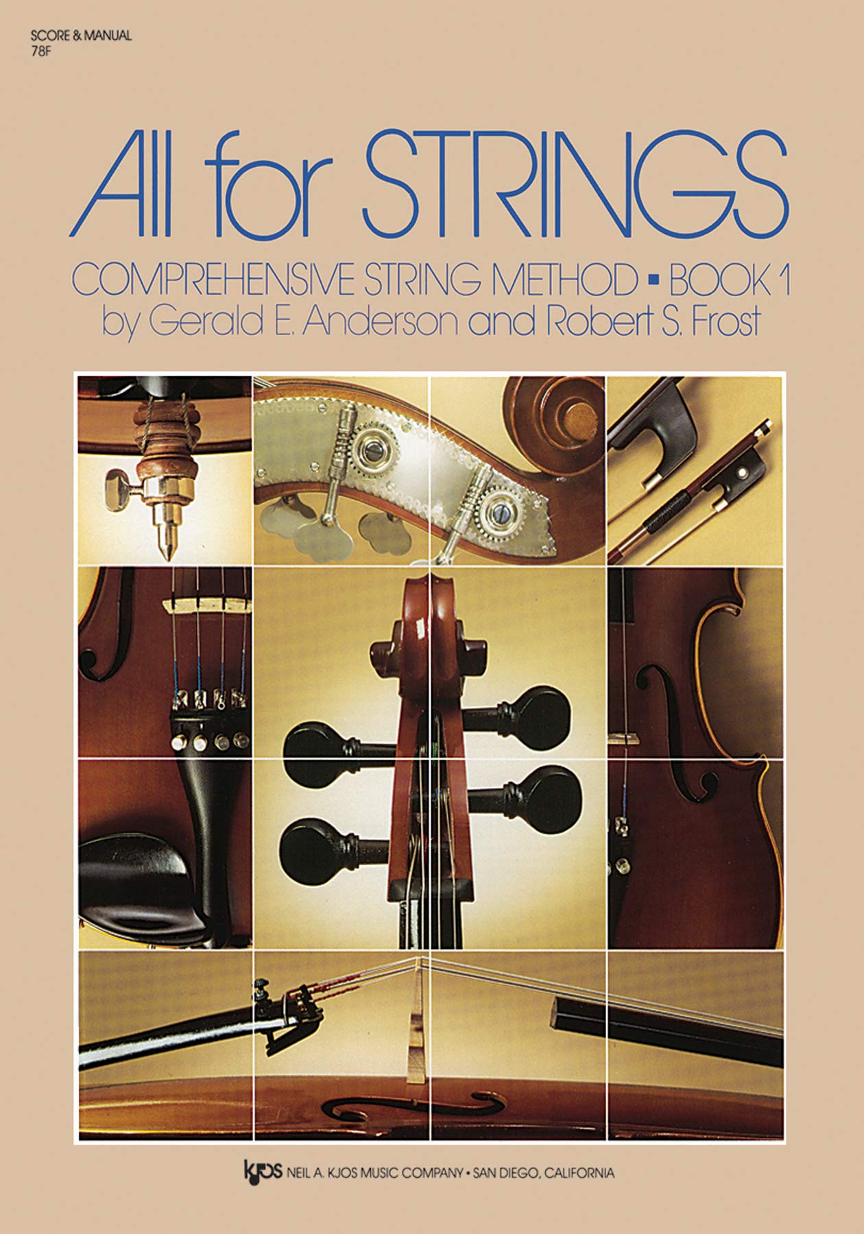 All for Strings, Book 1: Conductor Score: Full Score and Manual Arts & Music