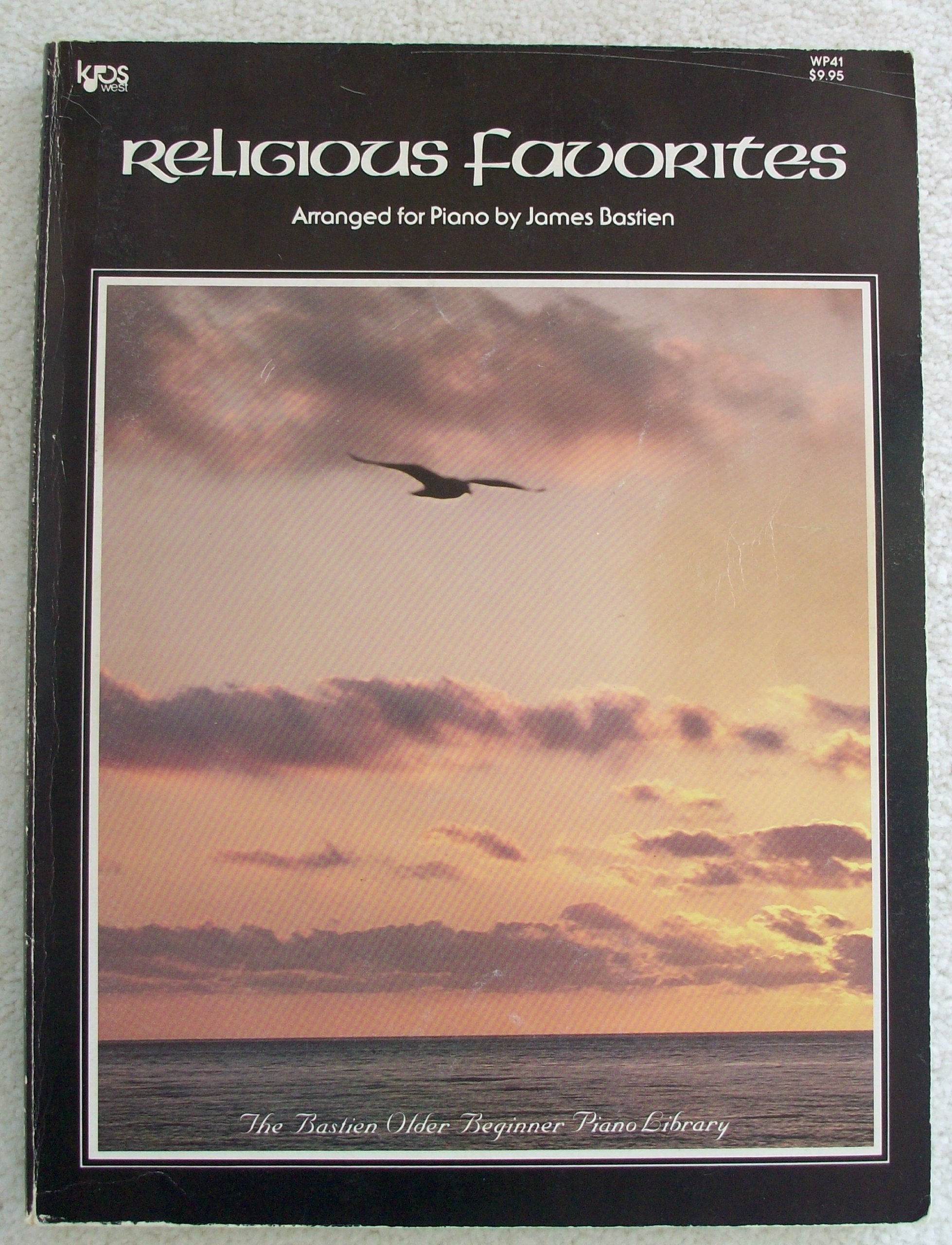 Religious Favorites (The Bastien Older Beginner Piano Library) Sheet Music