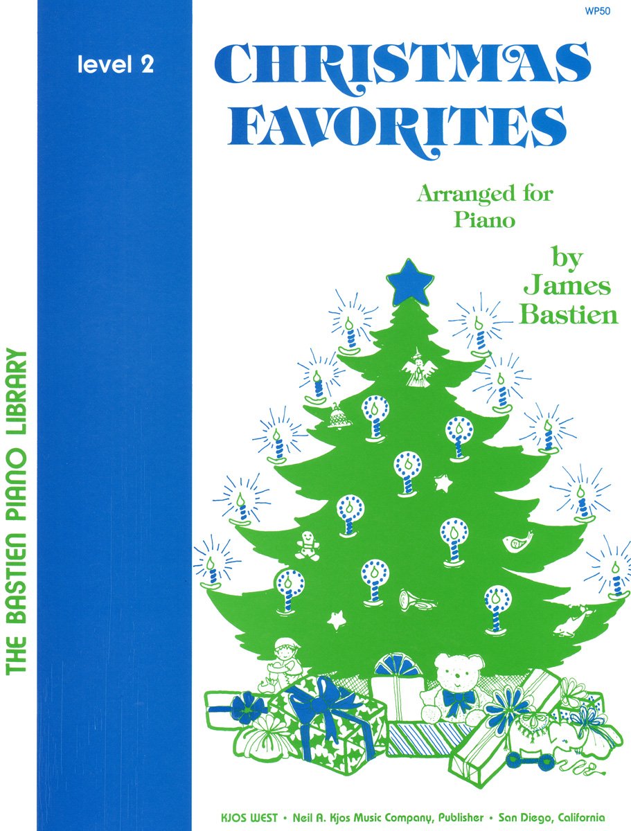 Christmas Favorites Level 2 (The Bastien Piano Library) Sheet Music