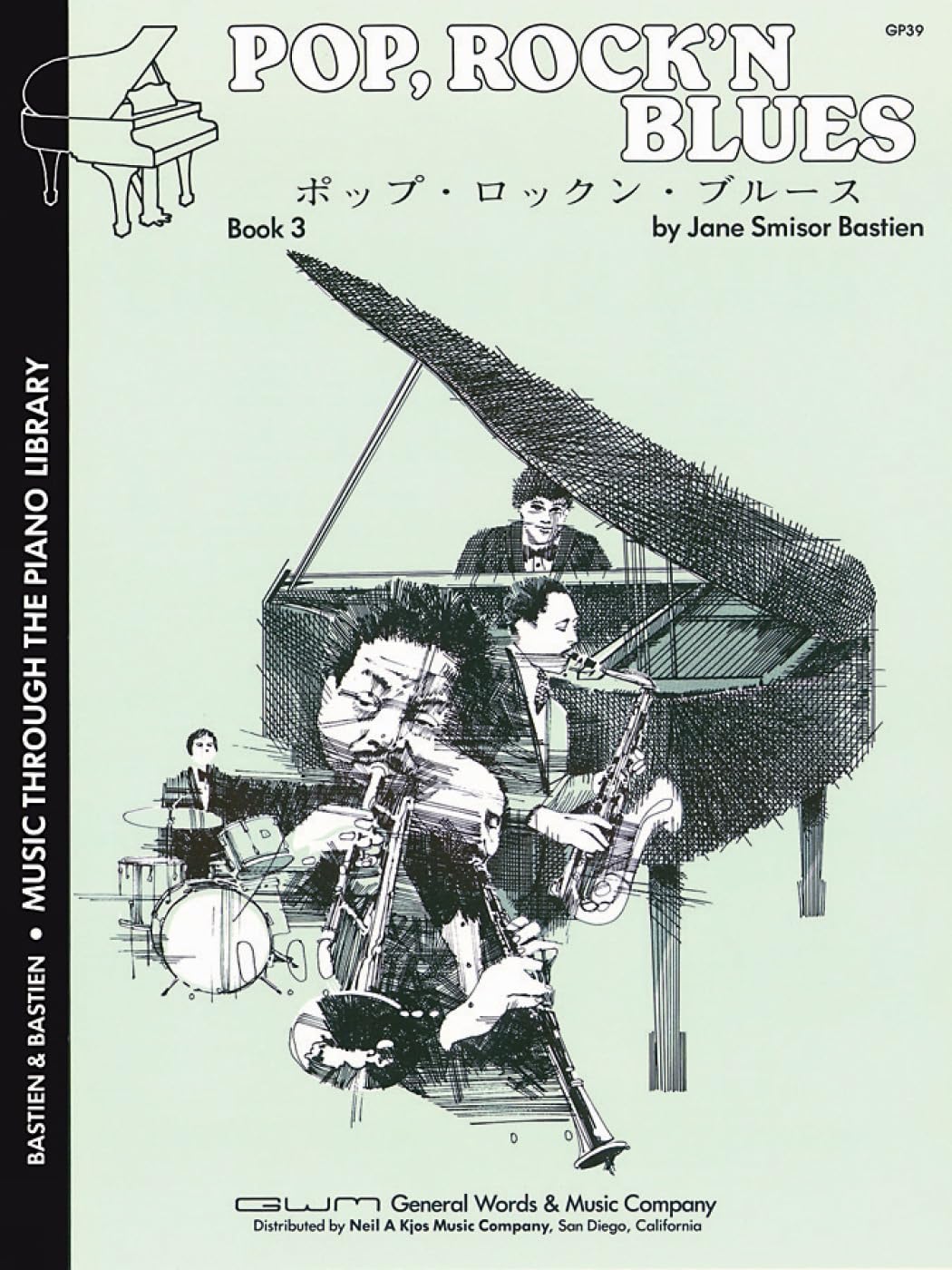 Pop, Rock 'N Blues Book 3 (Music Through The Piano Library) Sheet Music