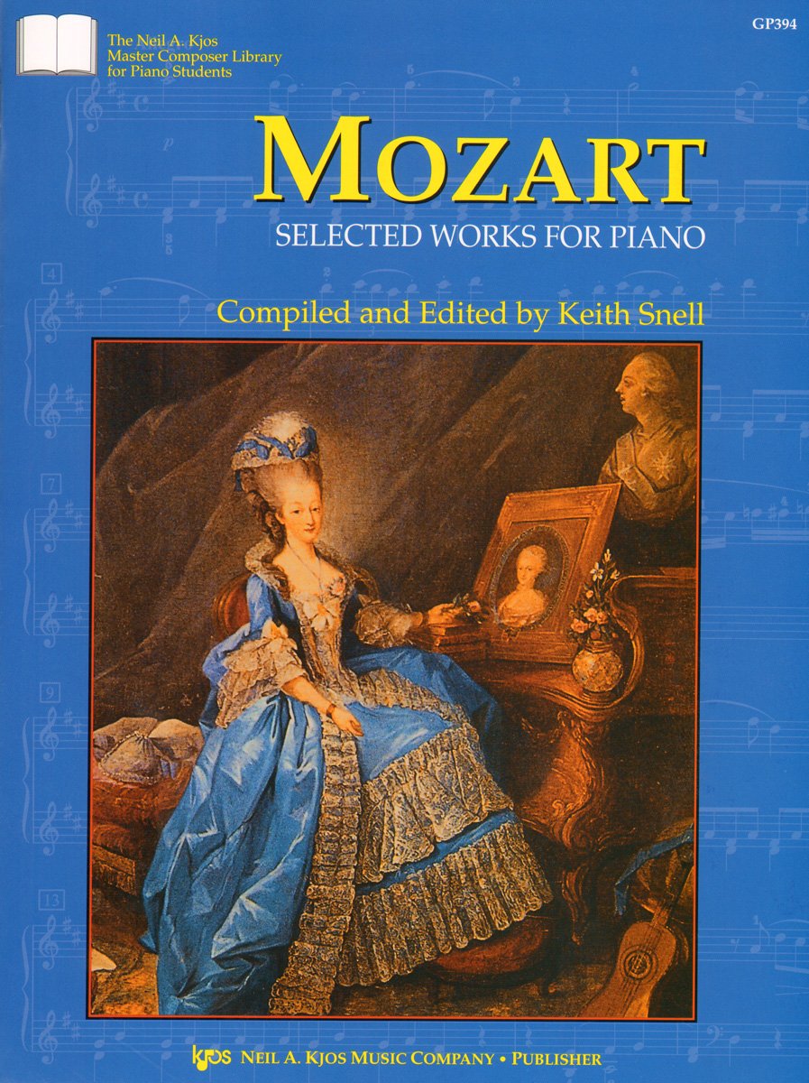 Mozart Selected Works for Piano book