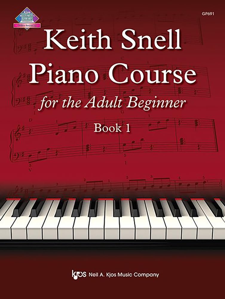 Keith Snell Piano Course Adult Book 1 Arts & Music