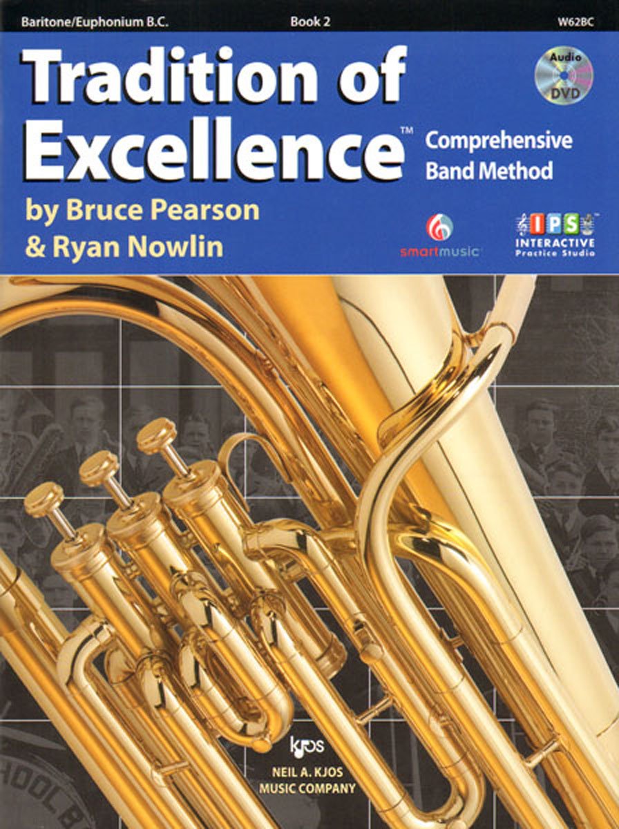 W62BC - Tradition of Excellence Book 2 - Baritone/Euphonium B.C. Film, Art & Culture