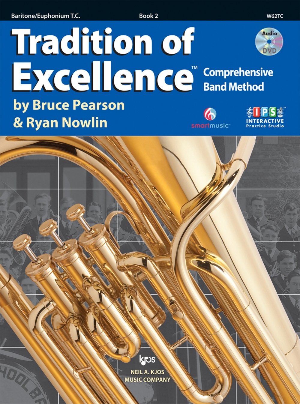 W62TC - Tradition of Excellence Book 2 - Baritone/Euphonium T.C. Books