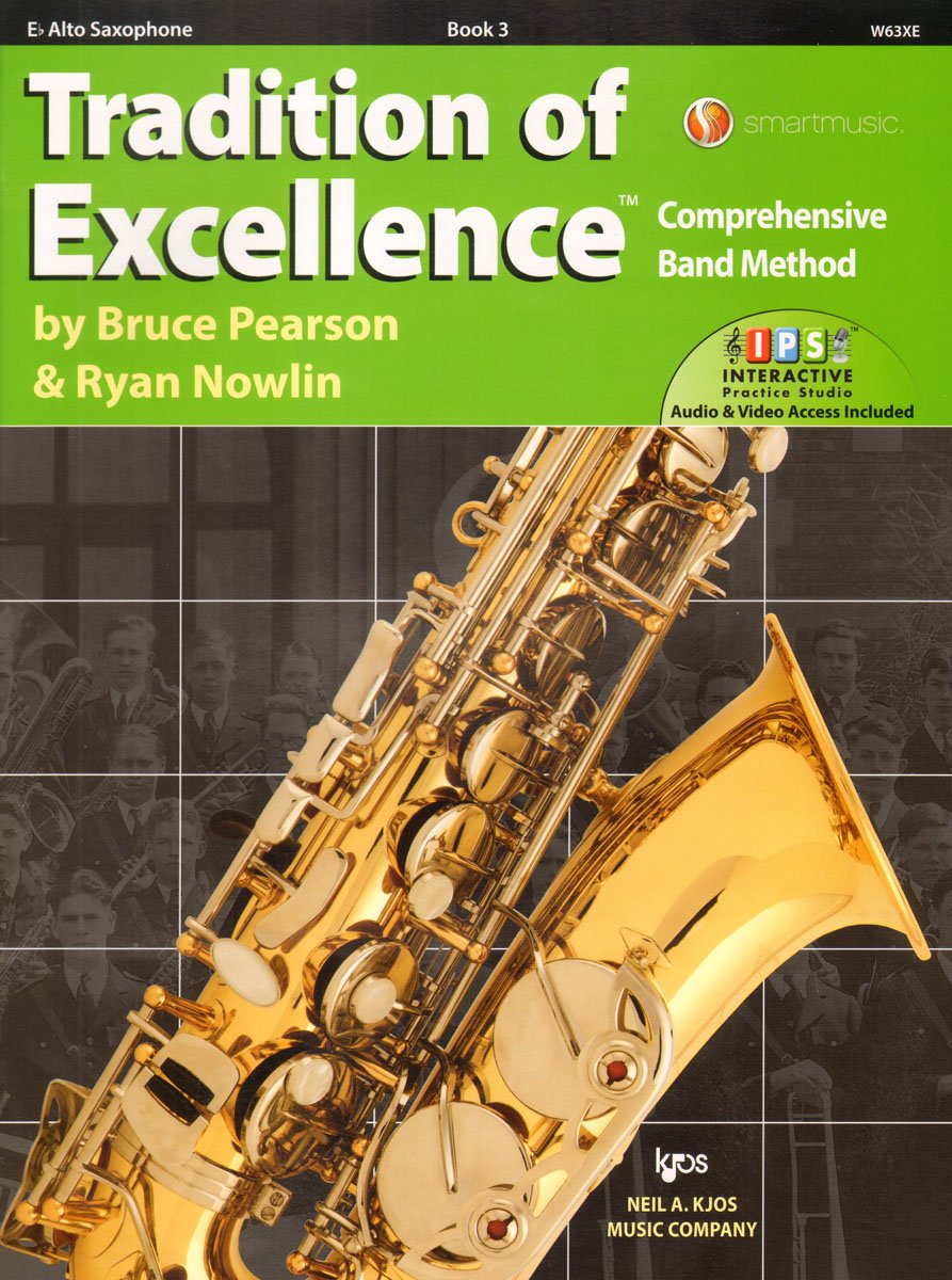 Tradition of Excellence Book 3 - Eb Alto Saxophone Sheet Music