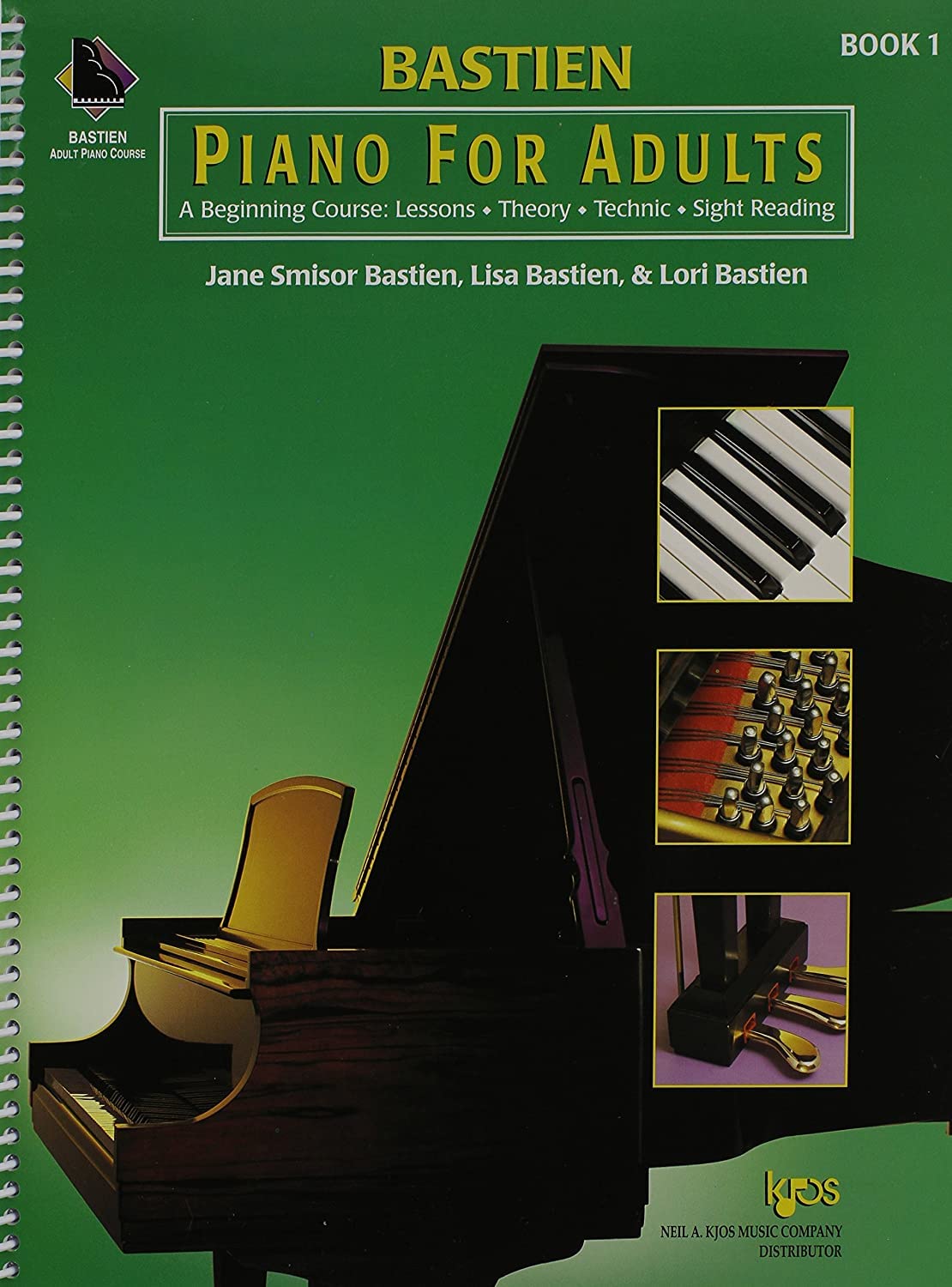 Piano for Adults: A Beginning Course : Lessons, Theory, Technic, Sight Reading (Bastien Adult Piano Course) book
