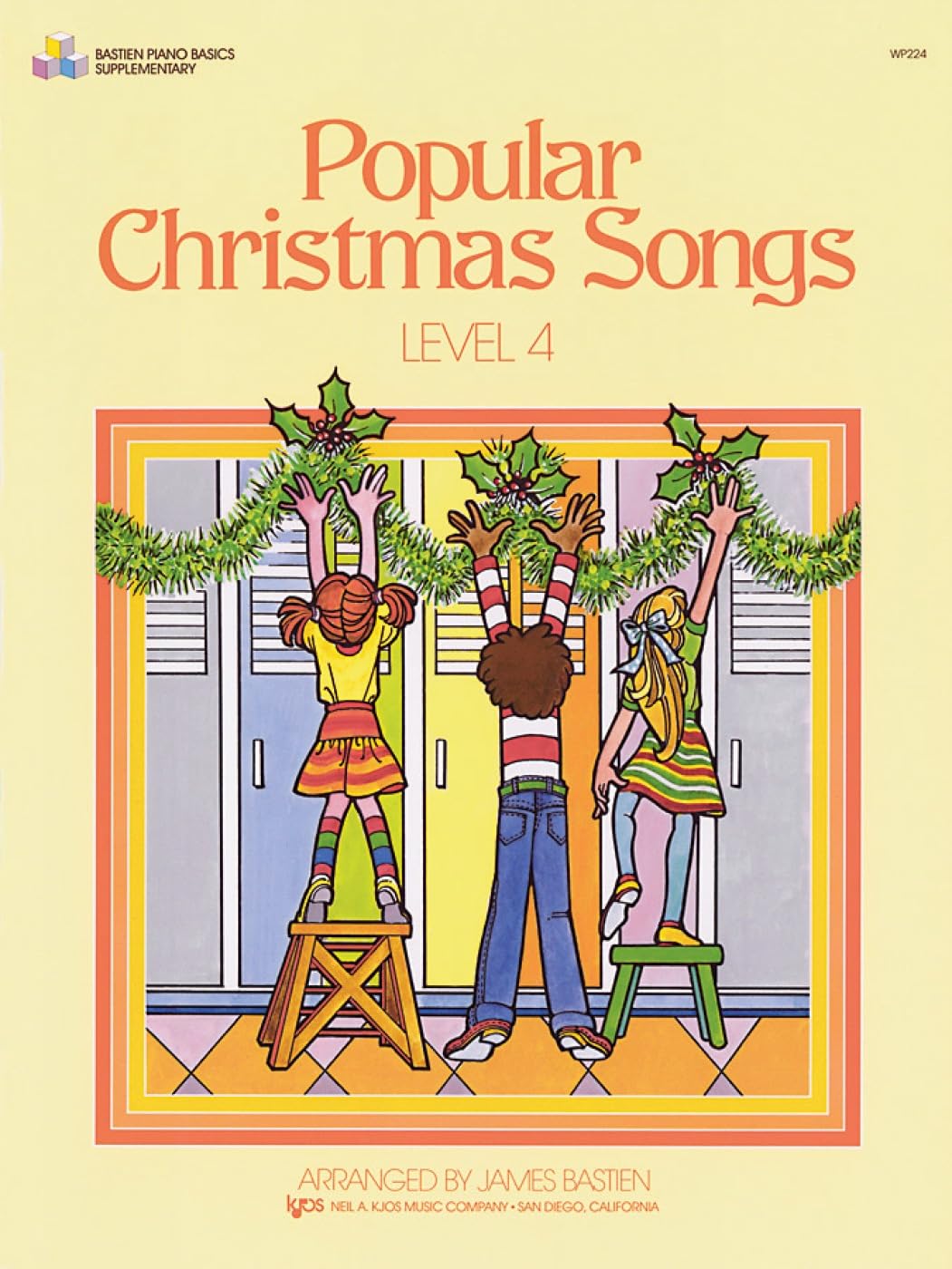 Popular Christmas Songs Level 4 (Bastien Piano Basics) Sheet Music