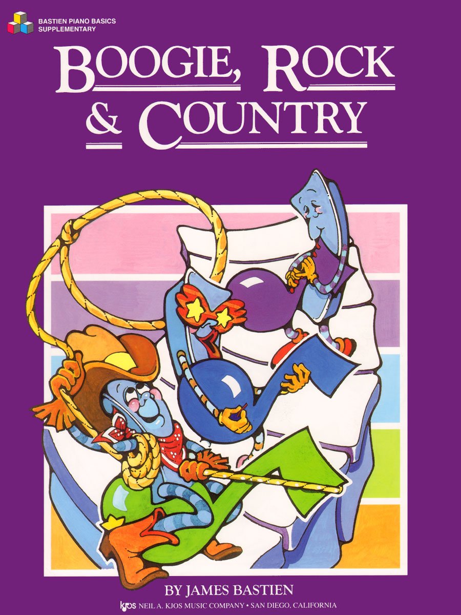 Boogie, Rock and Country Level 1 (Bastien Piano Basics) Sheet Music