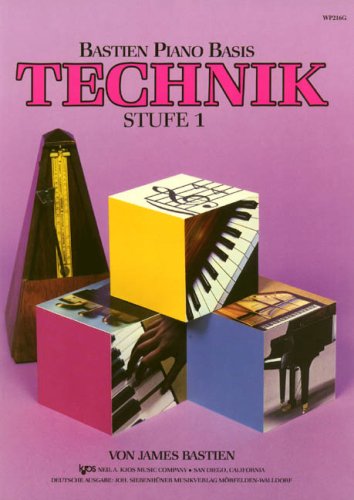 Neil A. Kjos Music Co Technik Stufe 1 Bastien Piano Basis Sheet Music