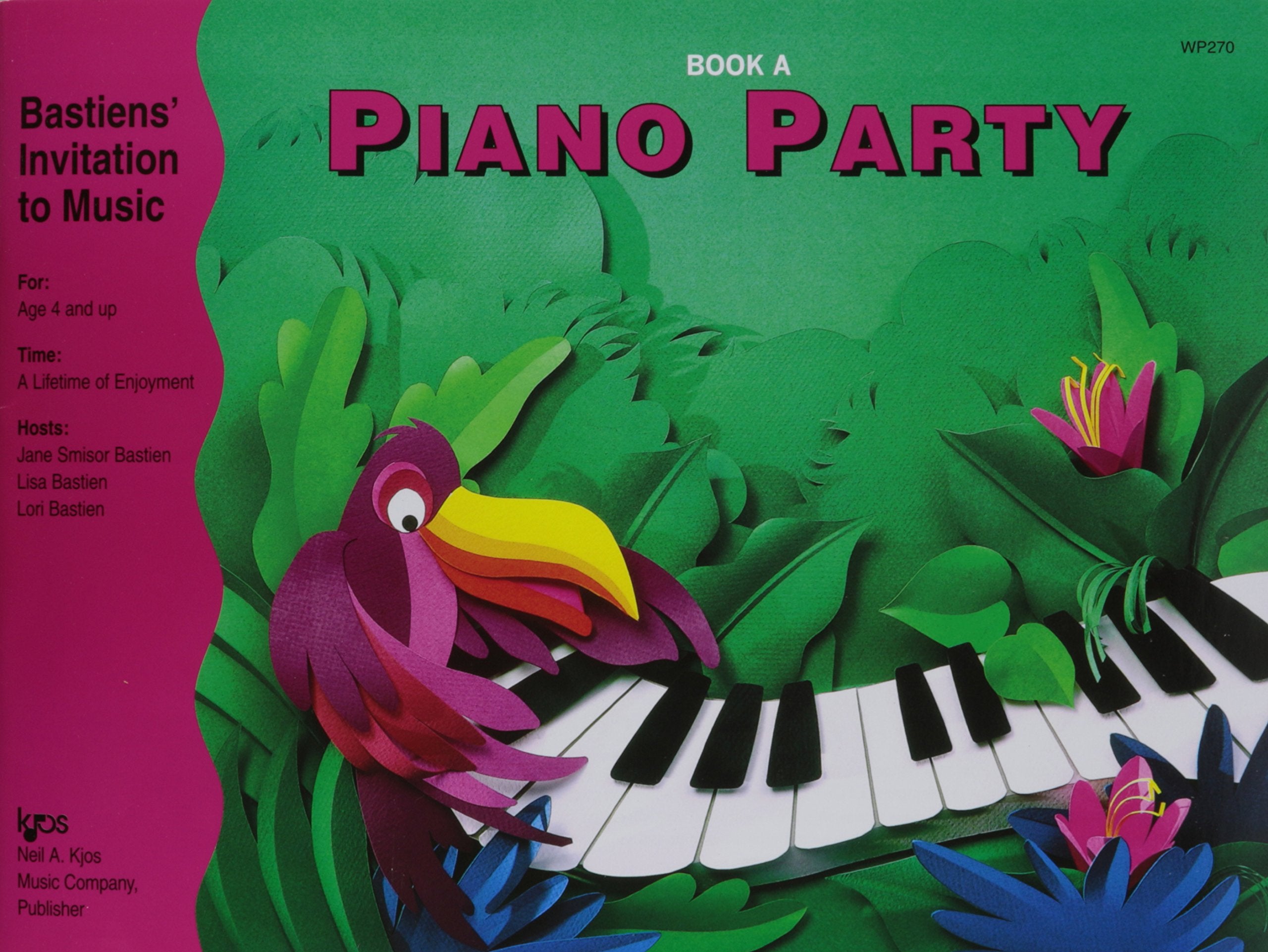 Piano Party Book A (Bastiens' Invitation To Music) Sheet Music