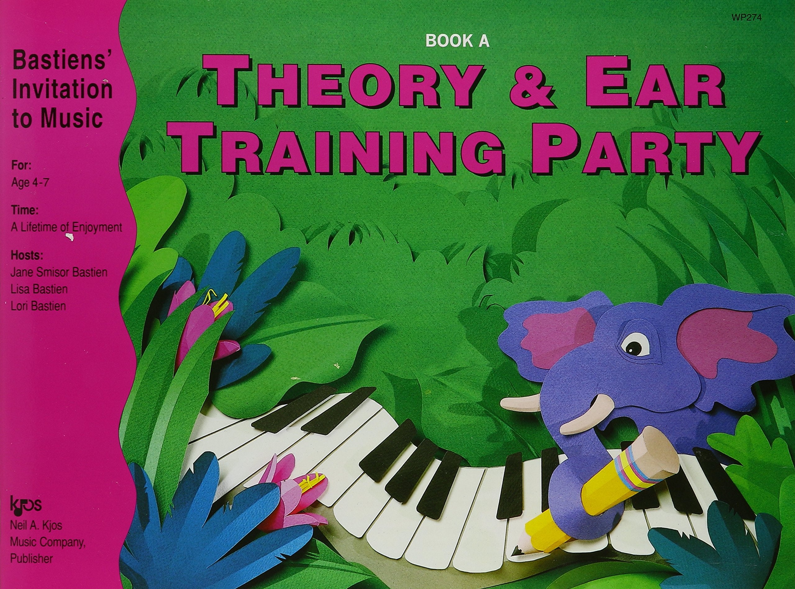 Theory & Ear Training Party Book A (Bastiens' Invitation To Music) Sheet Music