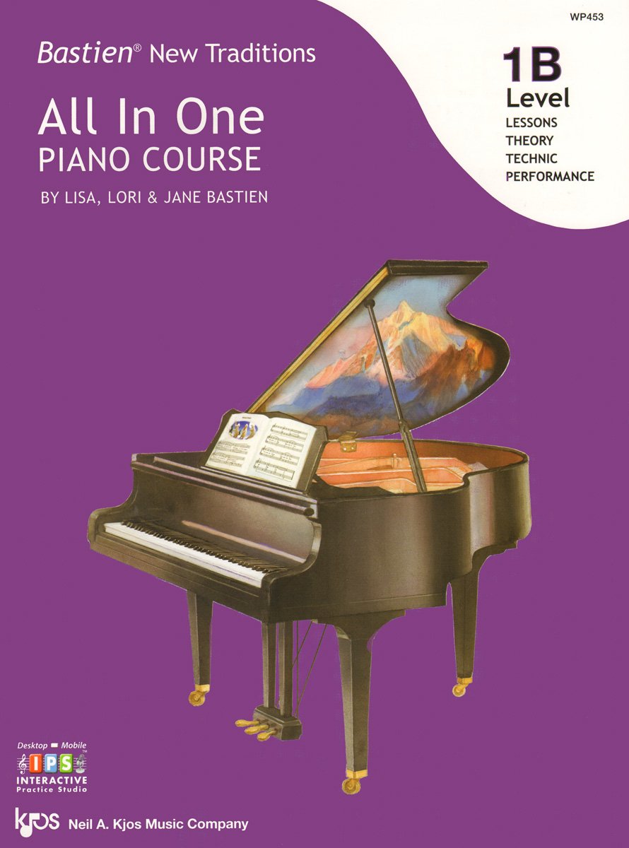 Bastien All in One Piano Course Level 1B (Bastien New Traditions) Sheet Music