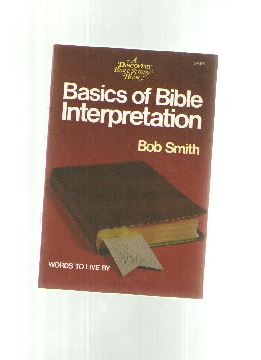 Product Image: Basics of Bible Interpretation