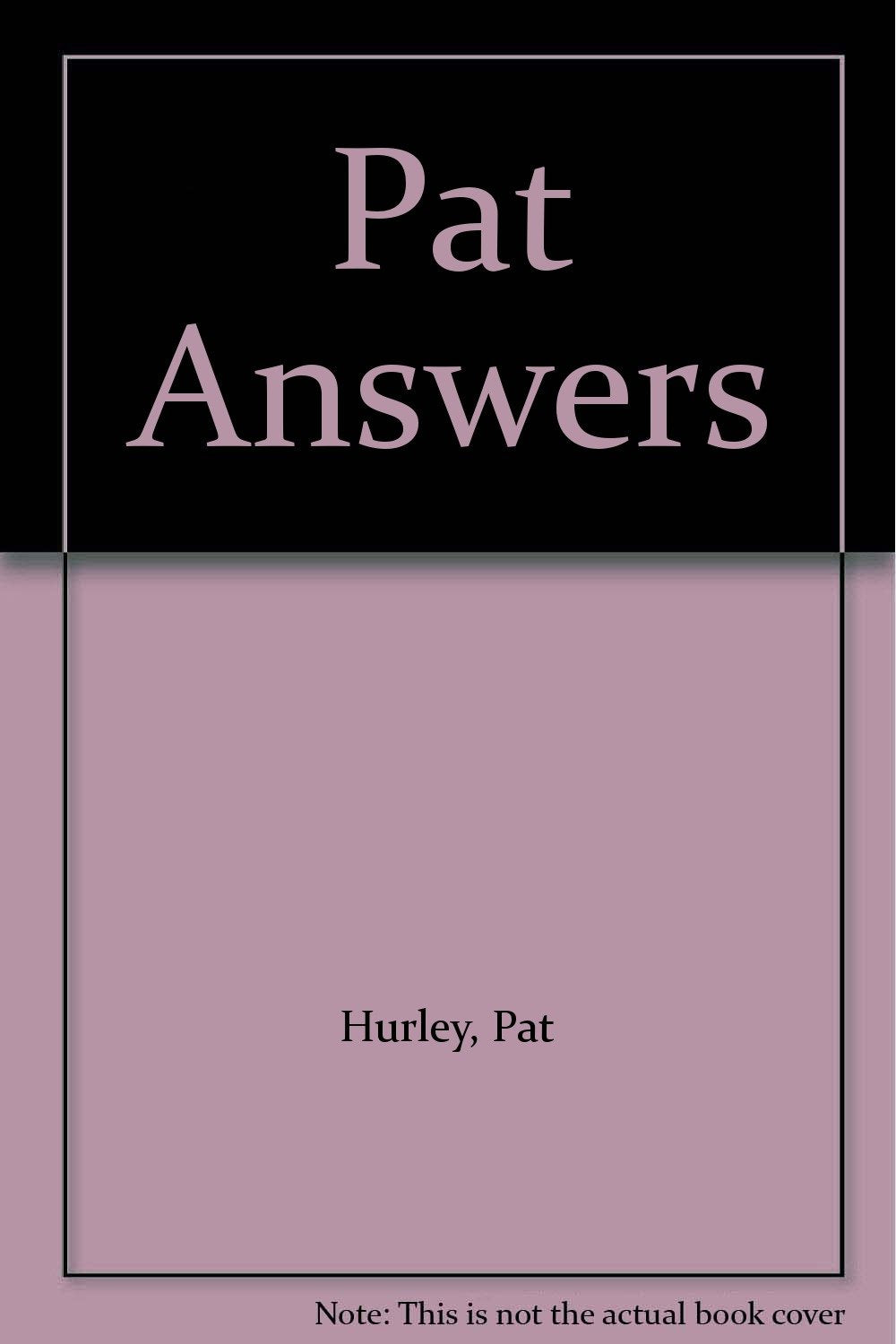 Product Image: Pat Answers