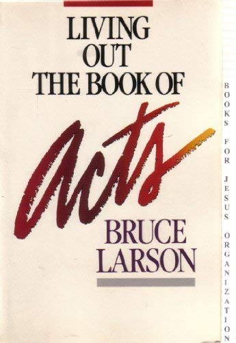 Living Out The Book of Acts Books
