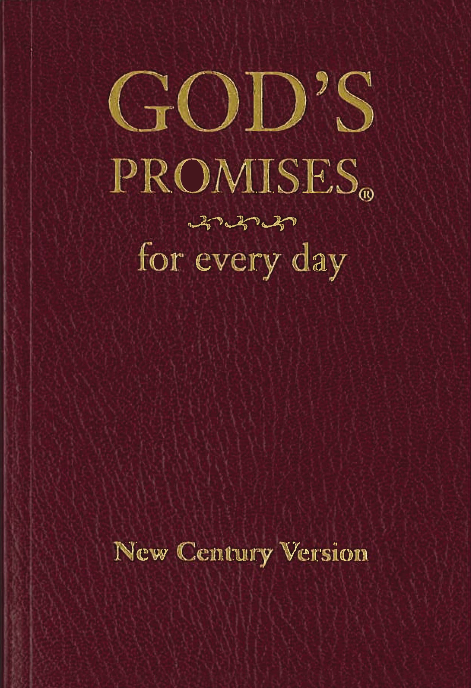 God's Promises for Every Day Lifestyle