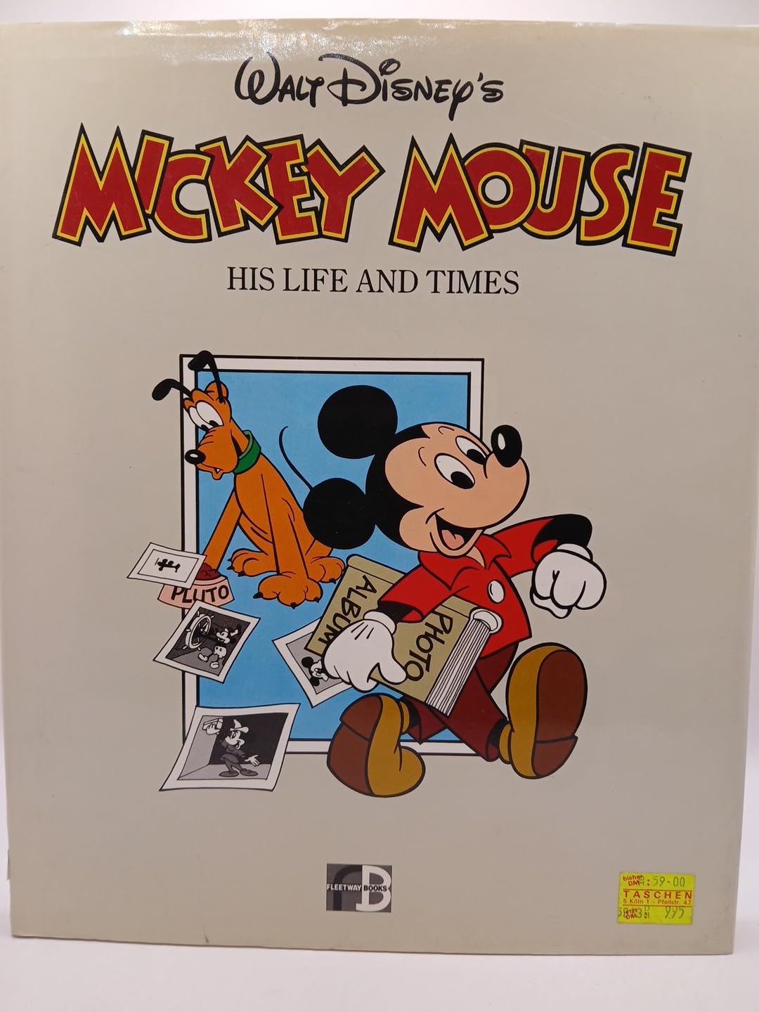 Walt Disney's Mickey Mouse: His Life and Times by Richard Hollis (1986-11-01) Books