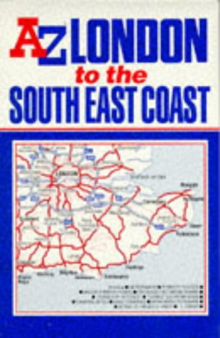 London to the South East Coast Map Maps & Plans