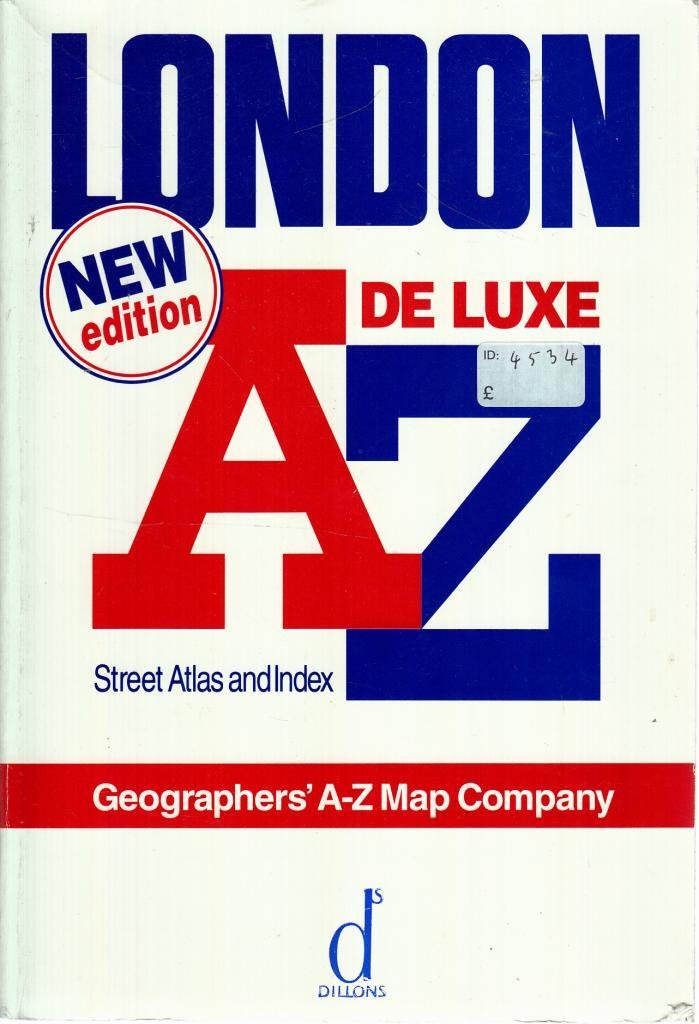 A. to Z. Atlas of London: 1m-3" (London Street Atlases) Leisure, Home & Garden