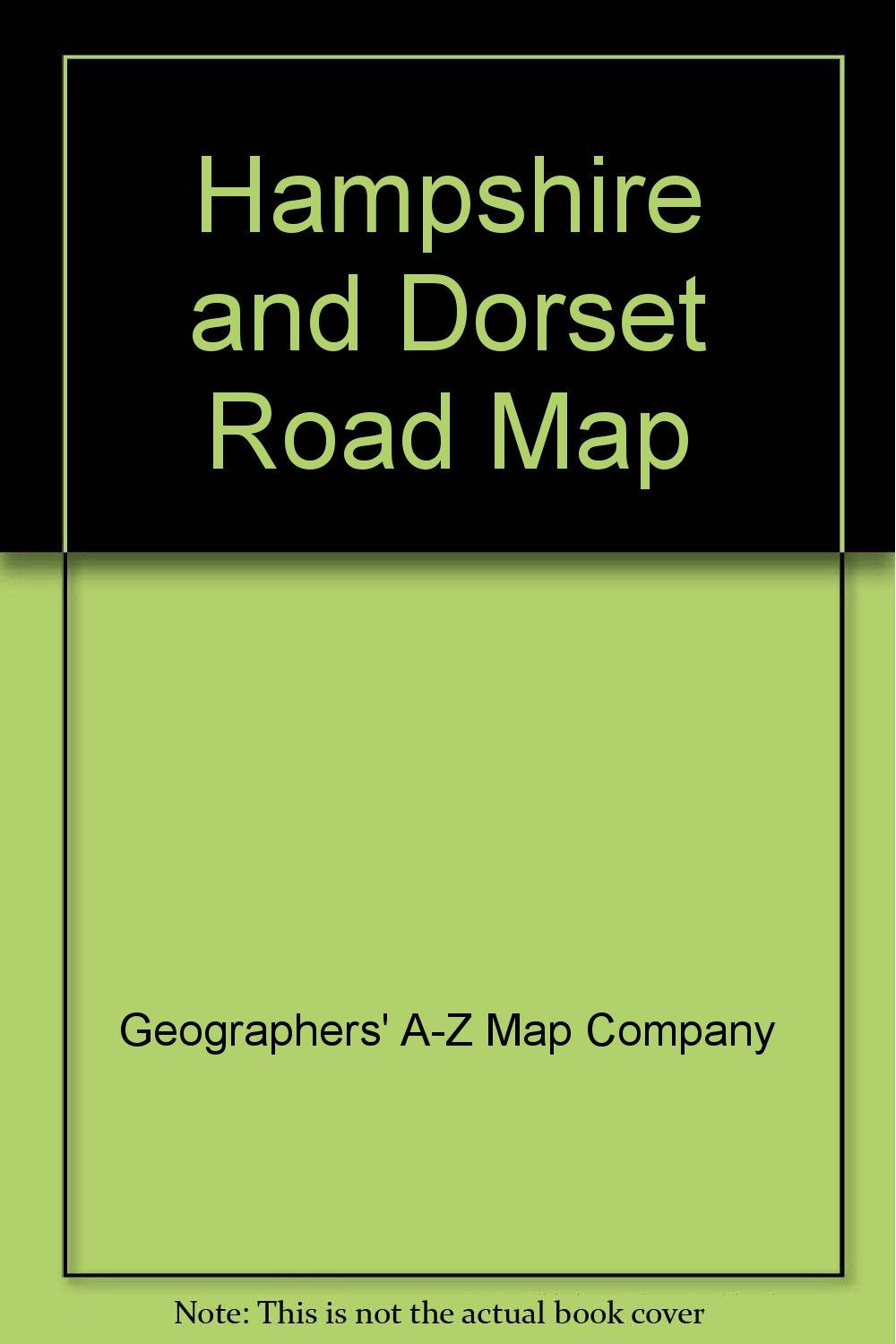 Hampshire and Dorset Road Map Maps & Plans
