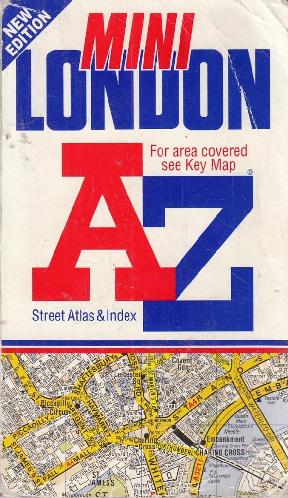 A. to Z. Mini London Street Atlas (A-Z Street Atlas S.) Leisure, Home & Garden