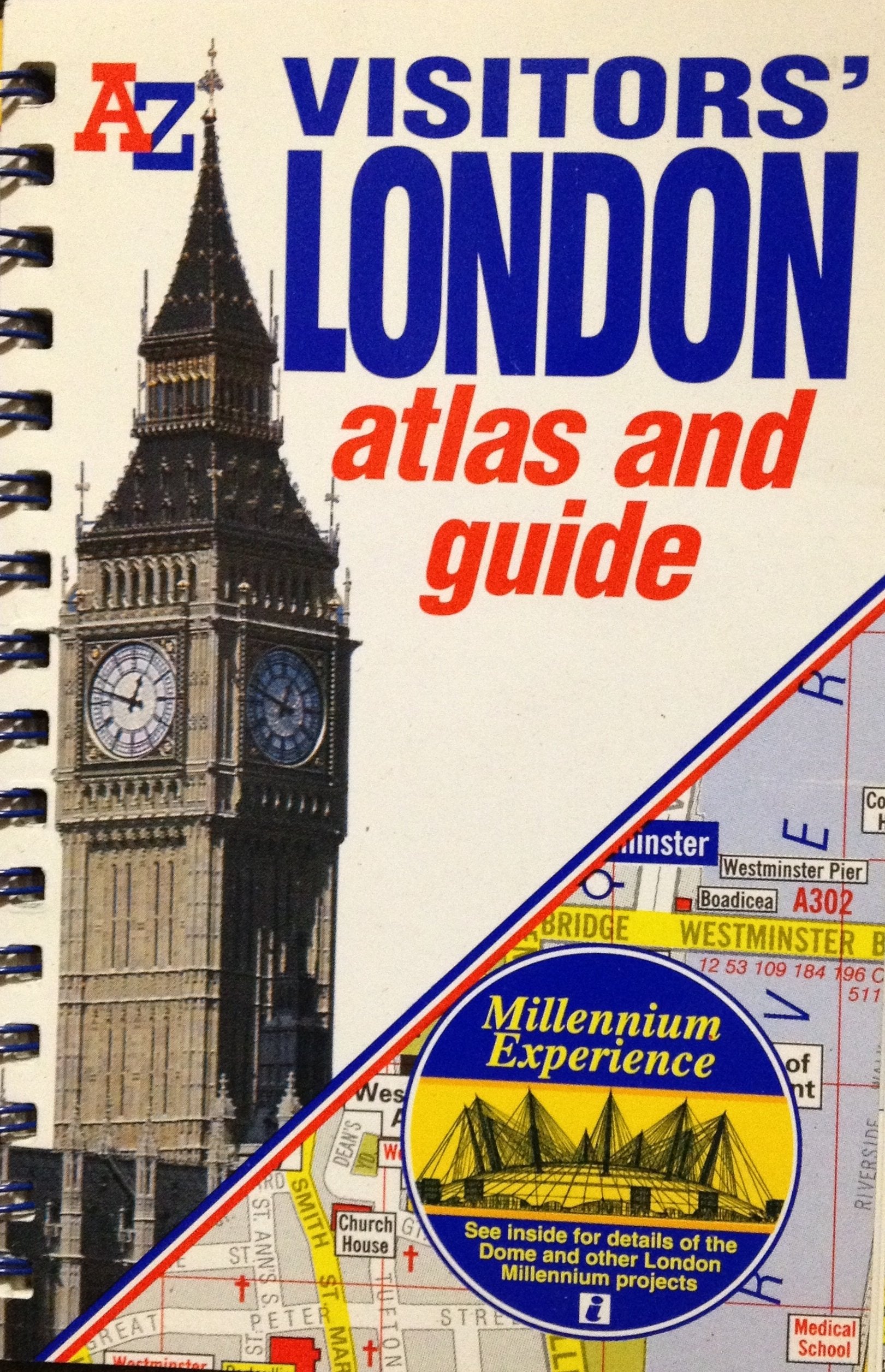 A-Z London Visitors' Guide and Atlas book
