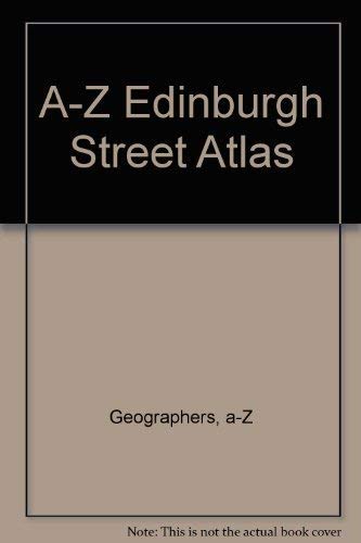A-Z Edinburgh Street Atlas book