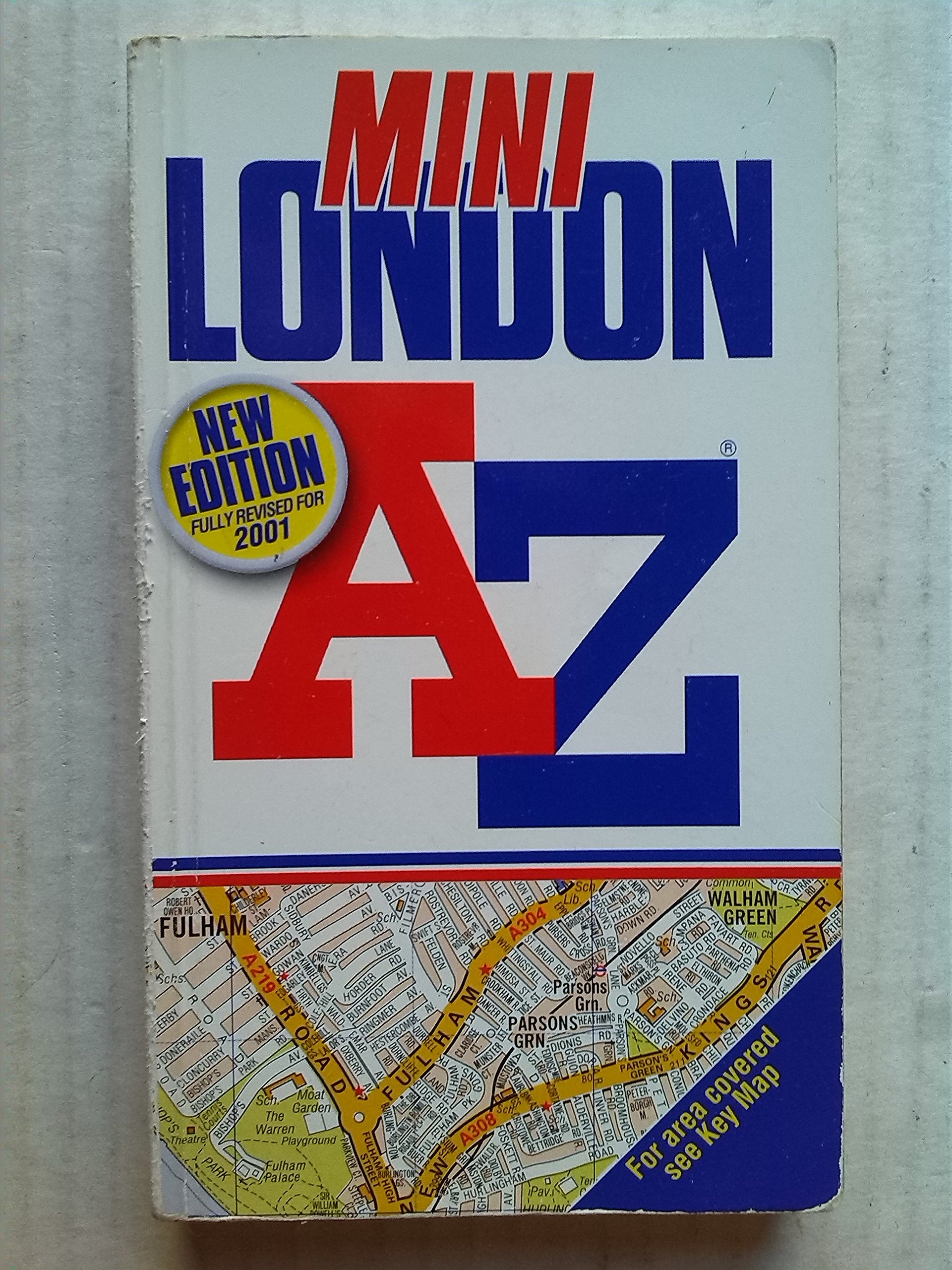 A-Z of London Mini Street Atlas Leisure, Home & Garden