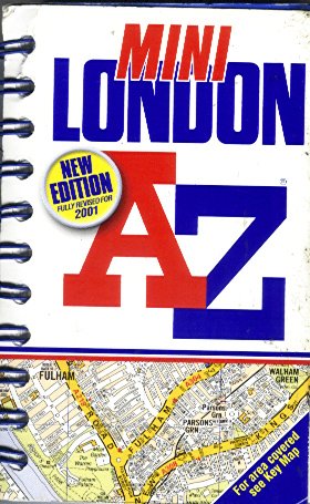 A-Z London Mini Spiral book
