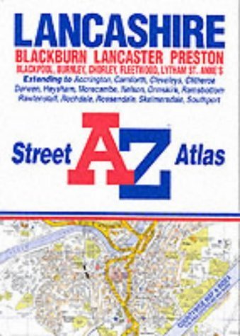 A-Z Lancashire Street Atlas Leisure, Home & Garden