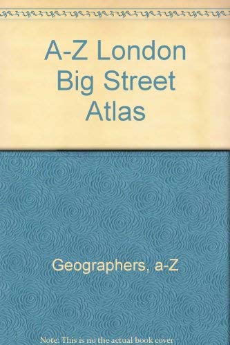 A-Z London Big Street Atlas Leisure, Home & Garden