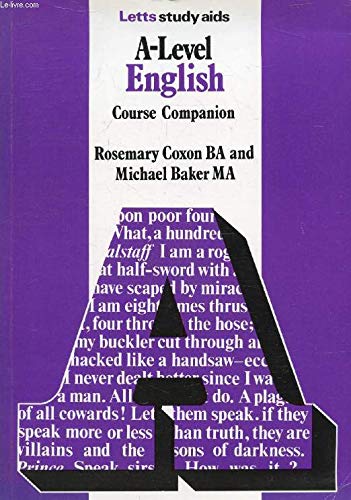 Product Image: A-level English: Course Companion (Letts Study Aid)