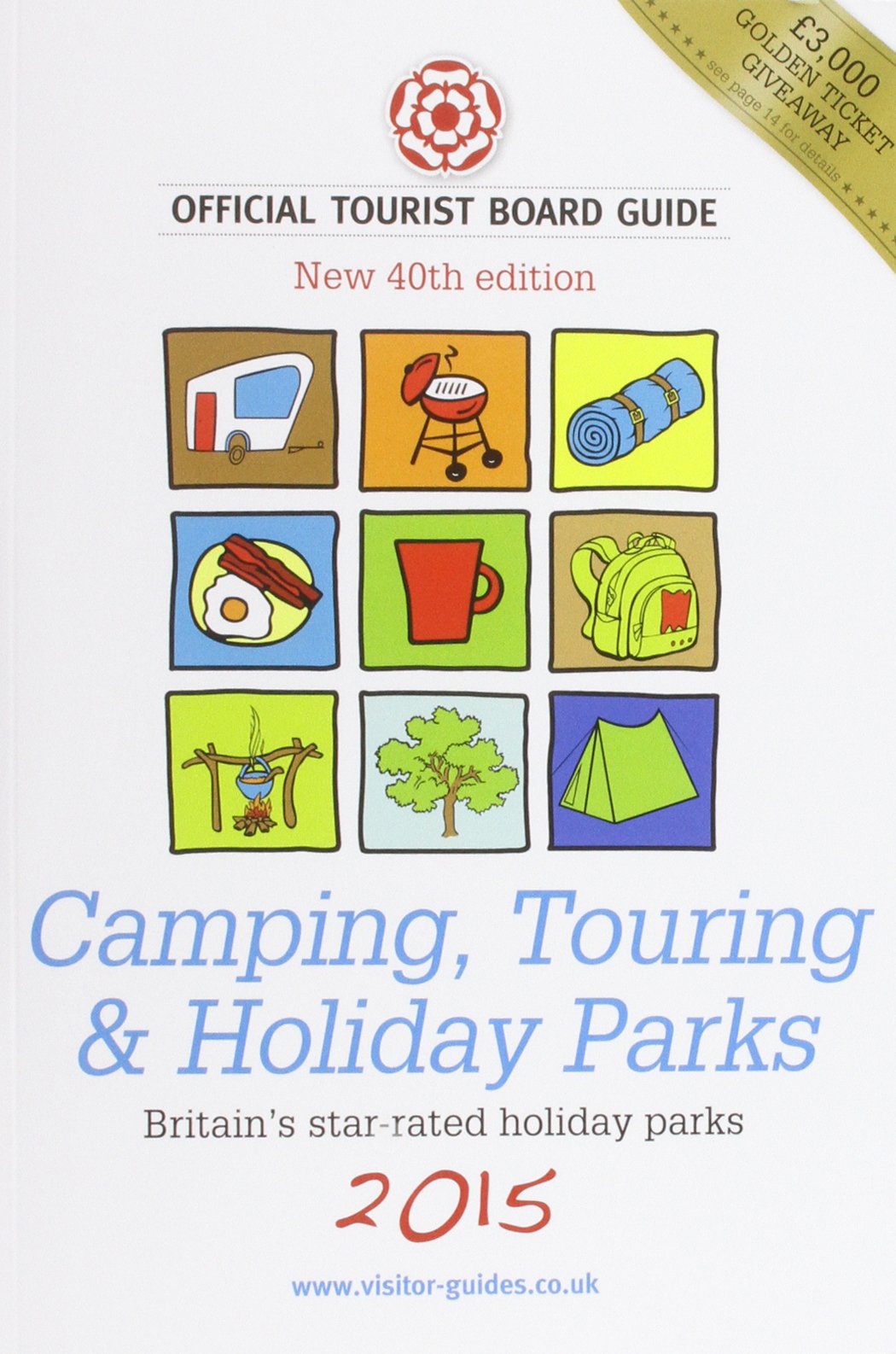 Camping, Touring & Holiday Parks: The Official Tourist Board Guides Leisure, Home & Garden