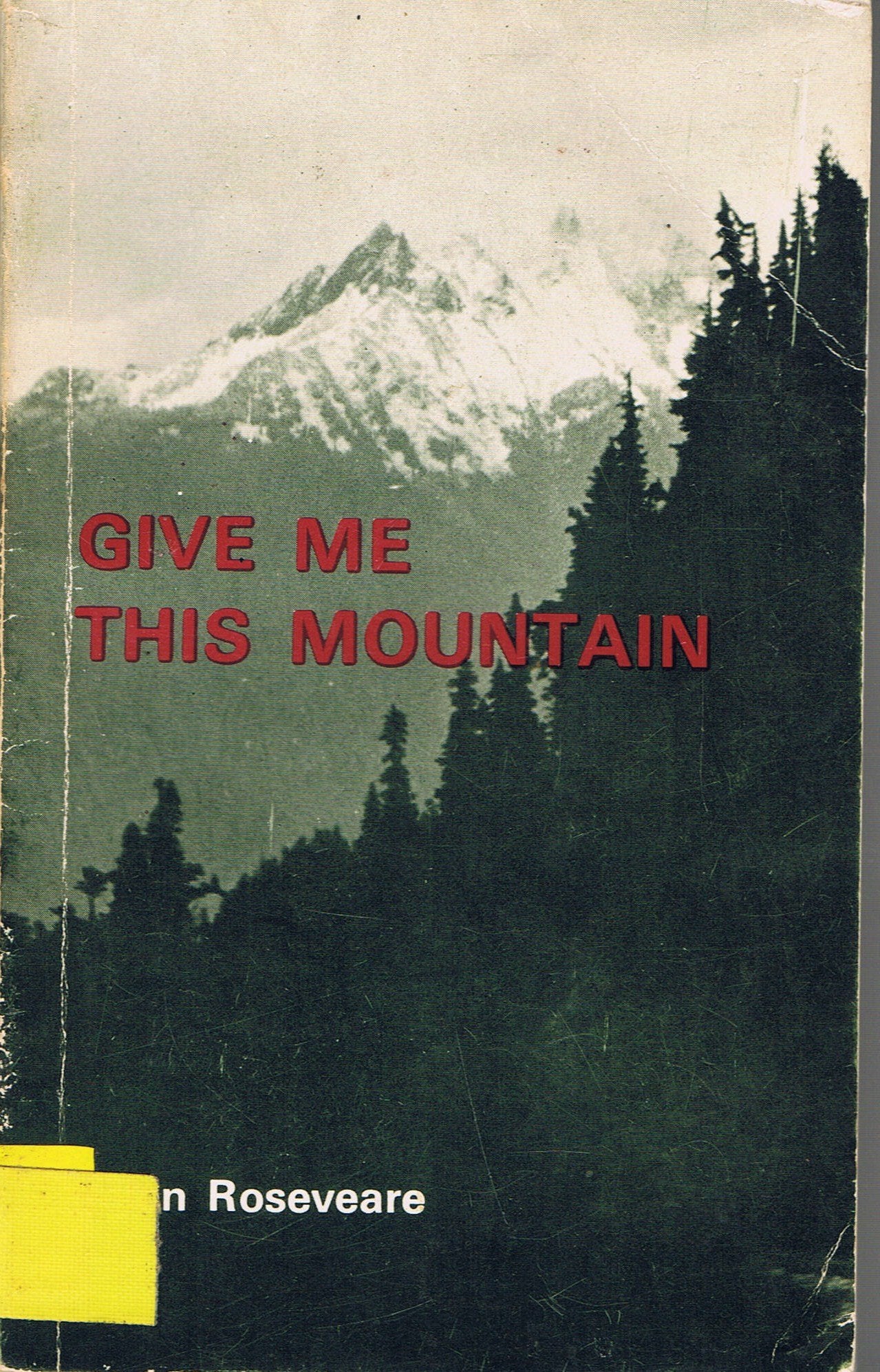 Give Me This Mountain (Pocketbooks) Books