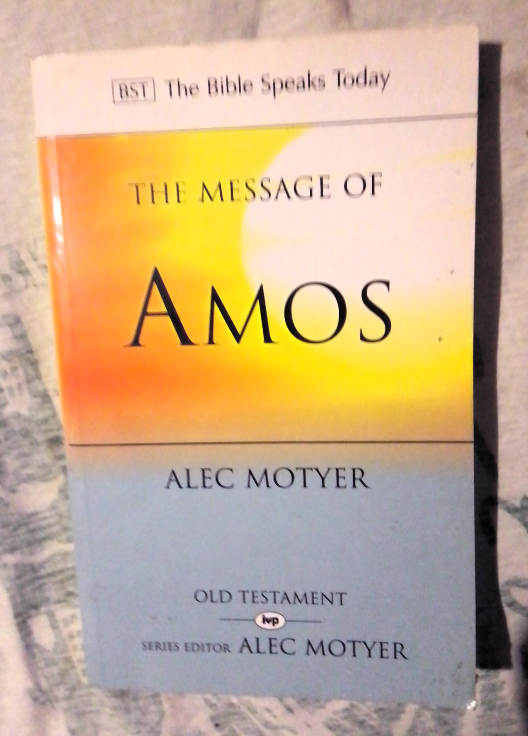 The Message of Amos book