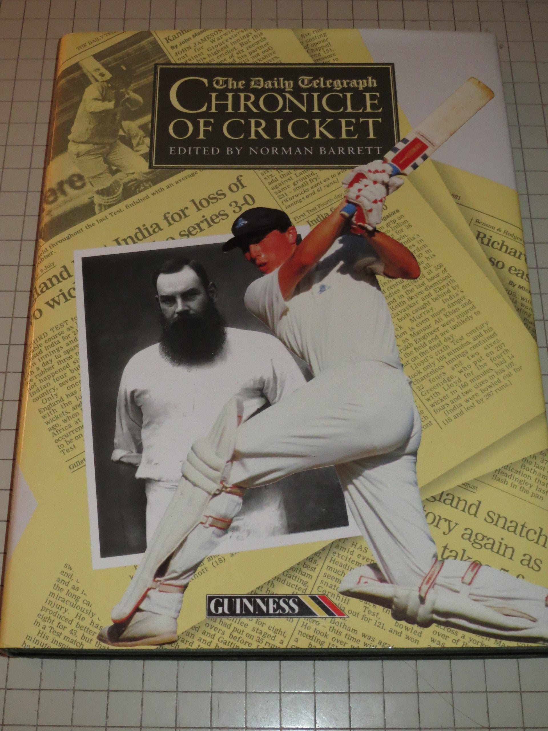 "Daily Telegraph" Chronicle of Cricket book