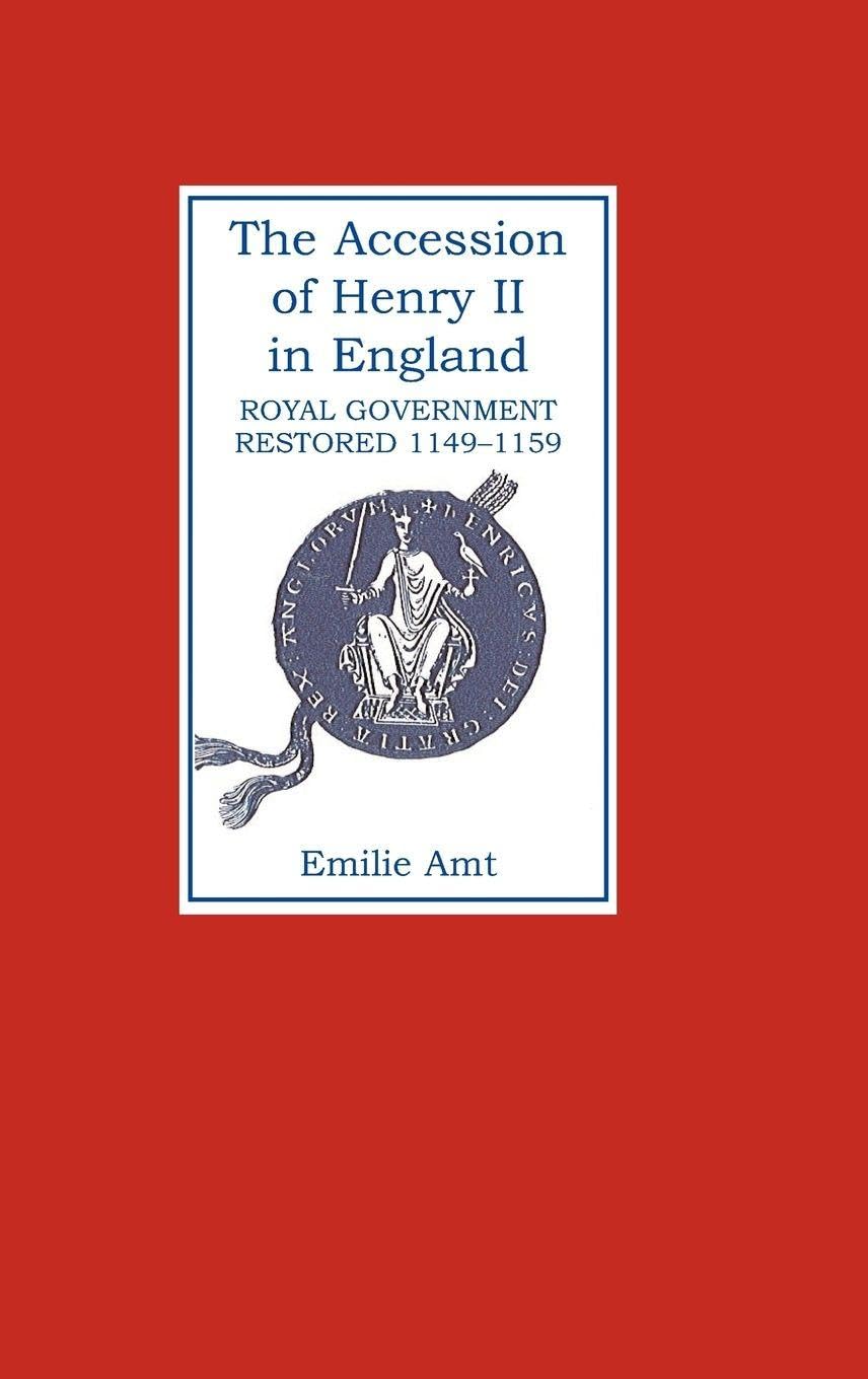 The Accession of Henry II in England Reference Books