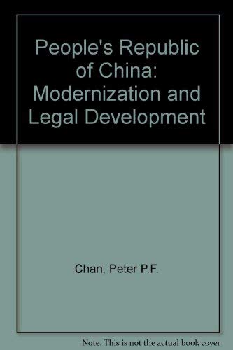 People's Republic of China: Modernization and Legal Development Law