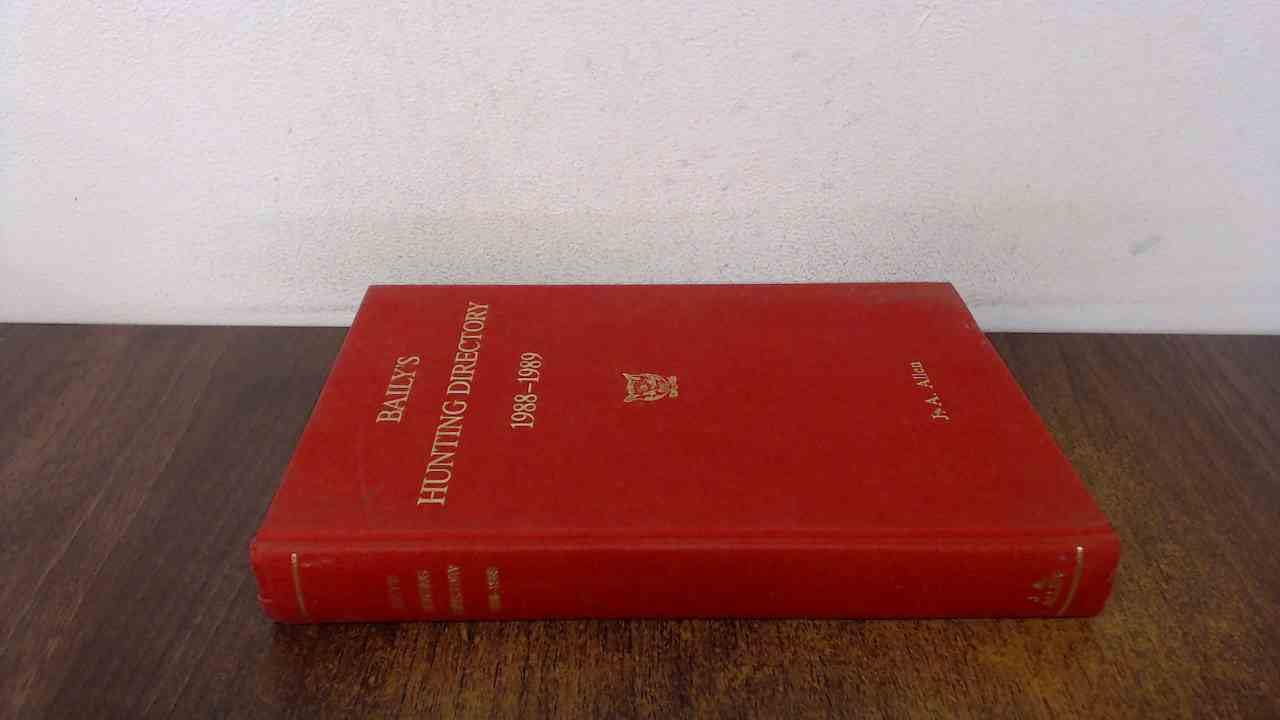 Baily's Hunting Directory 1988-89 Books