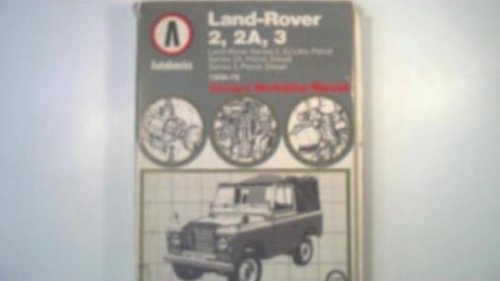Land Rover 2, 2A, 3 1959-78 Autobook Books