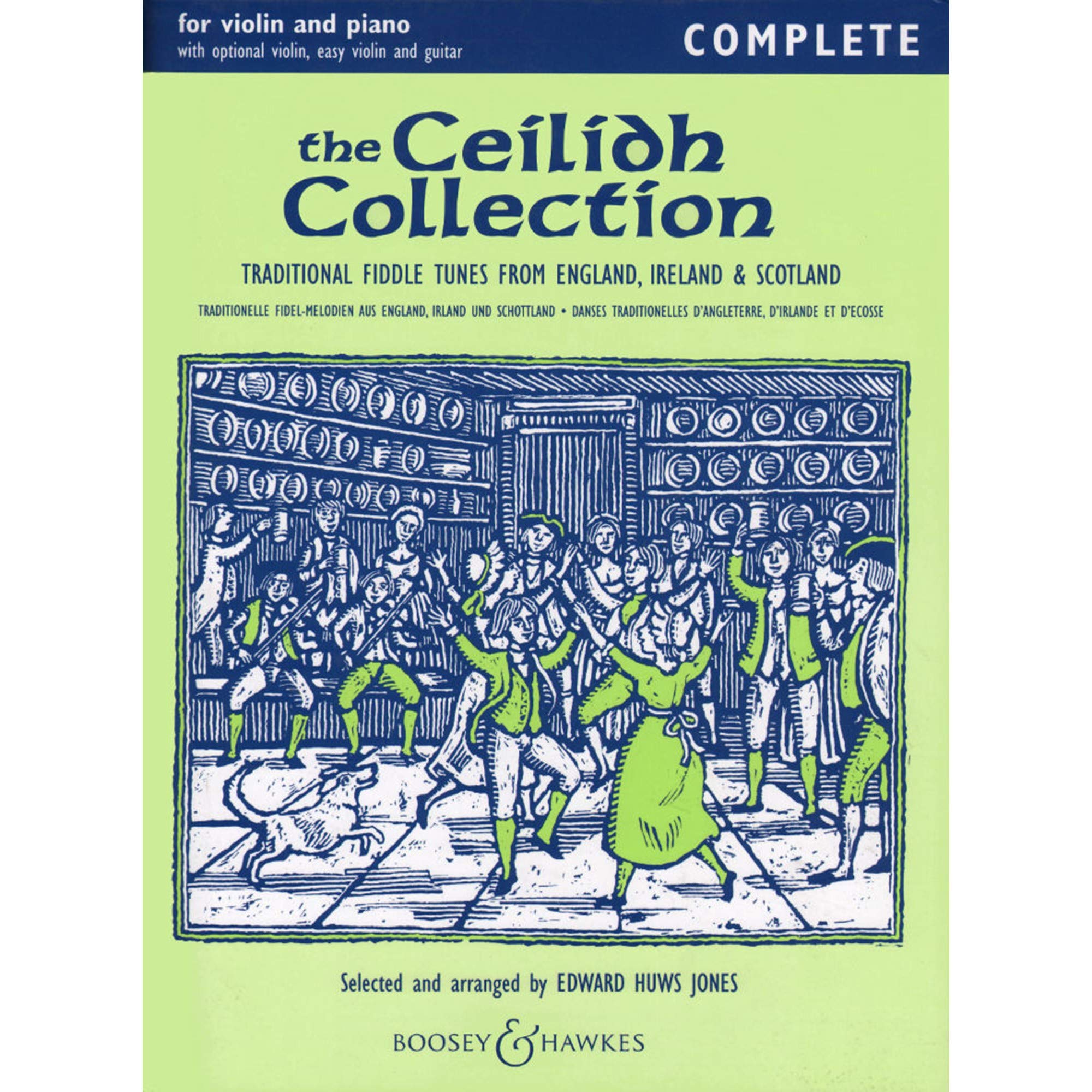 The Ceilidh Collection: Traditionelle Fidel-Melodien aus England, Irland und Schottland. Violine (2 Violinen) und Klavier, Gitarre ad libitum. (Fiddler Collection) Sheet Music